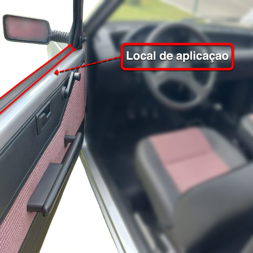 Pestana Externa Porta Direita Ford F4000 1998 A 2011