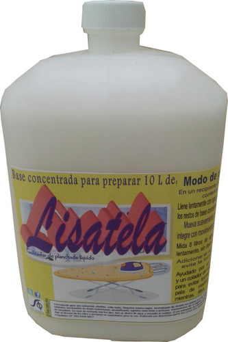 Plancha Facil Base Concentrada Liquido Planchado Prepara 10l