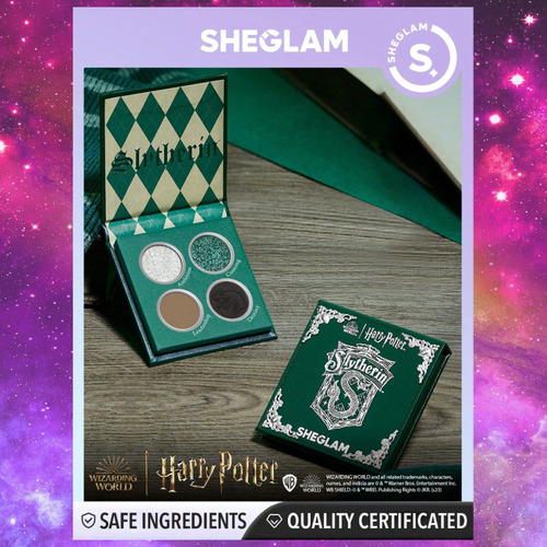 Sheglam Shadows Paleta De Harry Potter, Cor Da Sonserina Verde-escuro