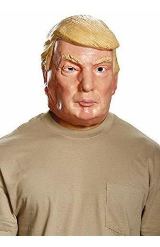 Disfraz De Hombre Donald Trump Deluxe Mask