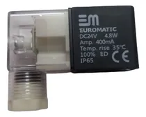Comprar Bobina 24v  Dc Electrovalvula Solenoide Neumatica