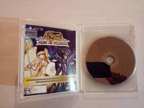 Los Caballeros Del Zodiaco Alma De Soldados Ps3 Impecable (Usado)