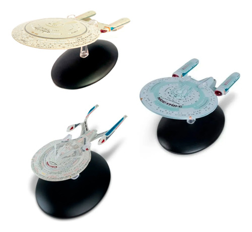 Naves Star Trek Box Set: U.s.s. Enterprise Ncc-1701-c, D E E