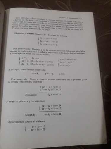 Imagen 7 de 10 de Libro Álgebra Y Geometría Rodriguez Vidal