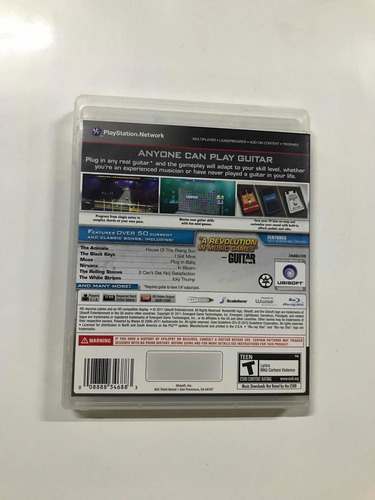 Jogo Ps3 - Rocksmith Authentic - Original Mídia Física (Usado)