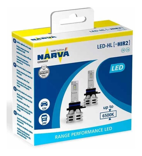 Kit Ampolleta Led 9012 (hir2) Narva Germany