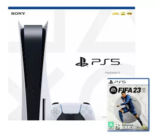 Sony Playstation 5 825gb Standard Color Blanco + Fifa 23