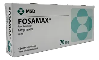 Fosamax (acido Alendronico) 70 Mg. Caja Con 4 Comprimi. Msd.