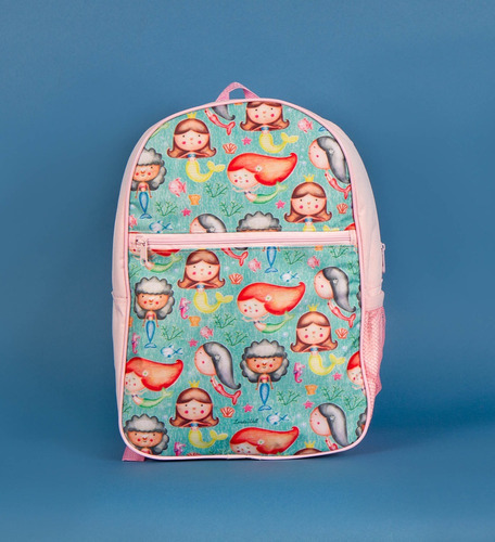 Mochila Infantil Linda Wall Sirenas