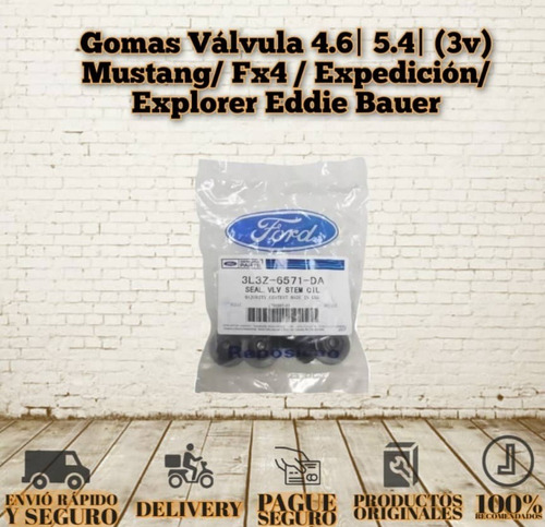 Goma Válvula 4.6/5.4(3v)mustang/fx4/expedición/explorer Eddi