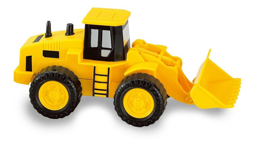 Kit 6 Pcs Tratores E Caminhão Construção Grande C/ Fricção