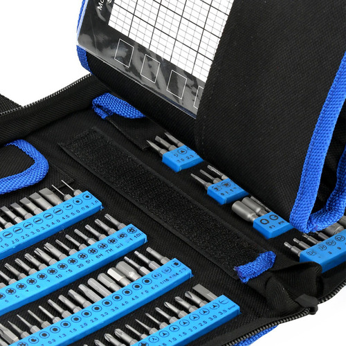 Mxg-gj Juego De Destornilladores De Precisión 180 Azul Negro