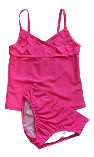 Traje De Baño Para Niñas Dos Piezas Fucsia Carter´s 