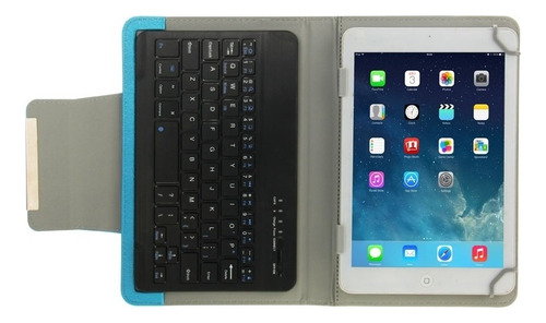 B Funda Pu Con Teclado Bluetooth Para Tableta De 10,1