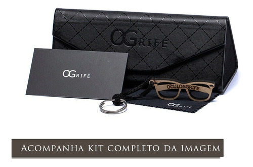 Oculos Ogrife Solar Feminino Og 1419-c Proteção Uv Original