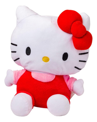 Peluche Alcancia Hello Kitty Sitting Pose Silver Buffalo