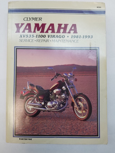 Manual Moto Yamaha Xv 535-1100 Virago 1981/93 Clymer 