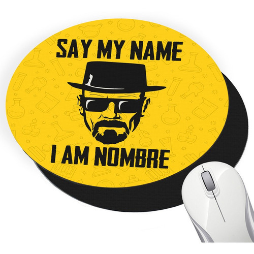 Pad Mouse Estampado Breaking Bad Nombre