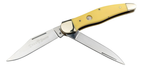 Cuchillo De Bolsillo Plegable Boker Hunter Amarillo De 4.5 P