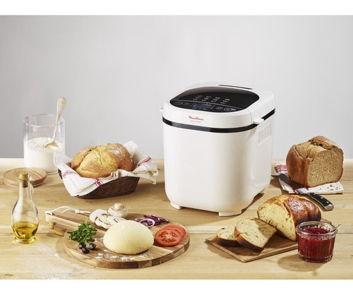 Máquina De Pan Moulinex Ow2101 700w 1lt 230° 12 Programas