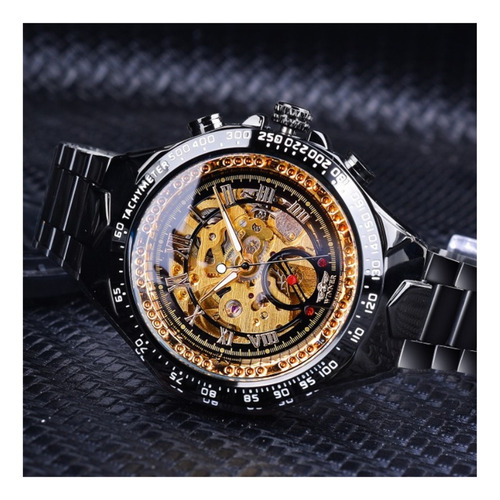 M Winner 8067 Reloj Mecánico Esqueleto De Moda