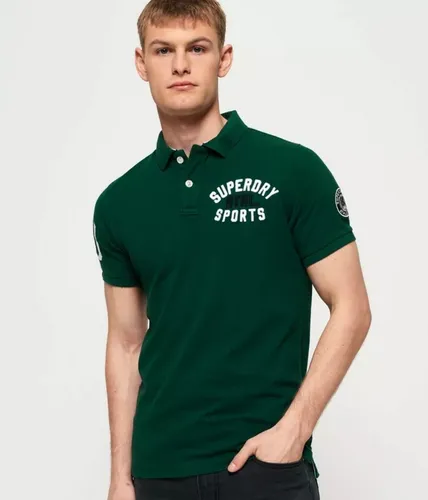 Camiseta Tipo Polo De Hombre Marca Superdry 100% Original