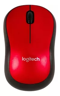 LOGITECH INALÁMBRICO M185 VERMELHO