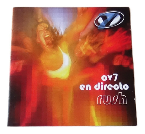 Ov7 En Directo Rush Cd Disco Compacto 2001 Sony Music