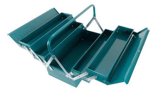 Caja De Herramientas Total Iusa 16 Metálica 3 Niveles