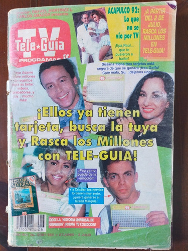 Isaura Espinoza, Katia Del Rio, Erika Buenfil En Tele-guía