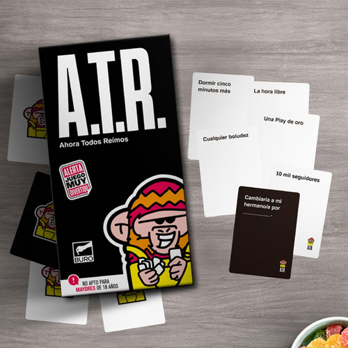 Atr + Taco Gato Cabra Queso Pizza Bureau De Juegos Combo