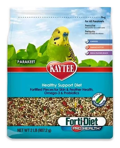 Alimento Para Periquito Australiano Kaytee Forti-diet 907 Gr