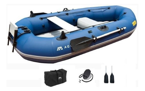 Bote Inflable Con Motor 500 Watts 3 X 1.4 Mts