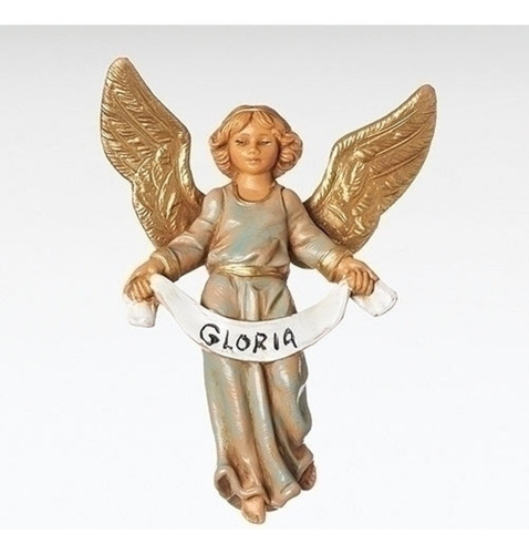 Roman Gloria Angel Belén Figura De 3.5 Pulgadas Polímero .