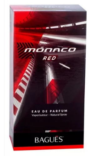 Eau De Parfum Bagues Mónaco Red Homenaje Hombre 100 Ml