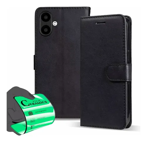 comprar Capa Capinha Carteira Flip + Película Para Galaxy A06