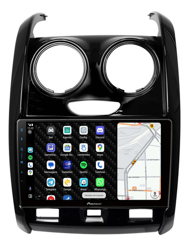 Multimidia Pioneer Oroch 15/20 9p Carplay Android Auto