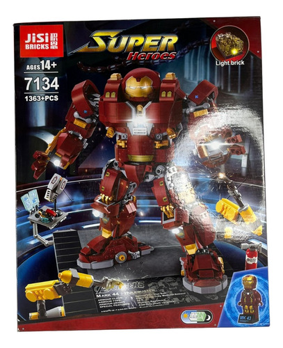 Set De Construcción Hulkbuster Marvel 