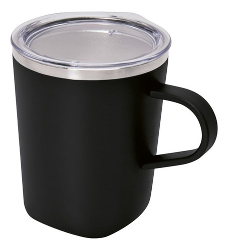 10 Tazas De Cafe Bolle Doble Pared Acero Inox Tapa 300 Ml