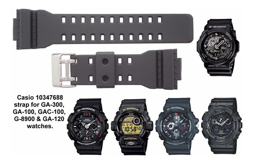 Imagen 4 de 4 de Correa Casio G-shock Gw-8900