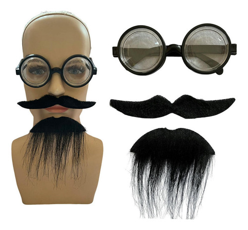 Aplicável A Juego De Gafas De Barba Falsa, Decoración