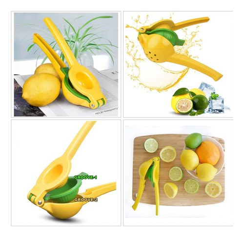 Exprimidor De Limones, 2 En 1 Manual Lemon Squeezer,