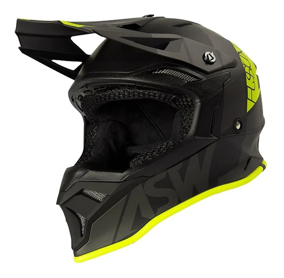 Capacete Asw Fusion Verde | MercadoLivre.com.br