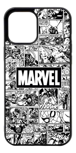 Funda Protector Case Para iPhone 12 Mini Marvel Comics