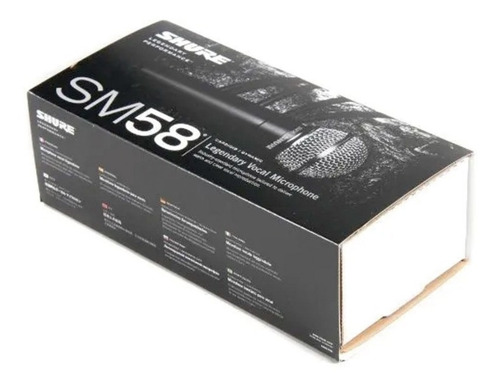 Imagen 2 de 4 de Microfono Shure Sm58 Lc De Voz Sm-58lc Profesional Original