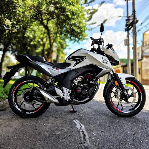 Honda Cb 160f Blanco Perlado 2017