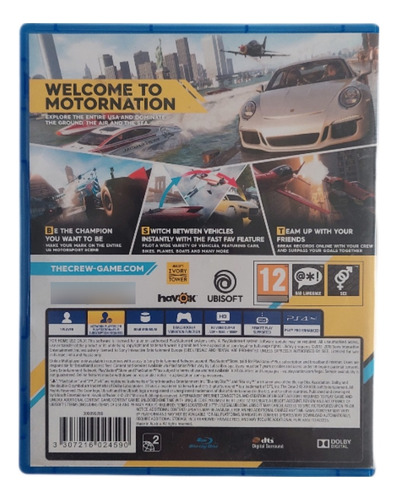 The Crew 2 / Ps4 / *gmsvgspcs* (Reacondicionado)