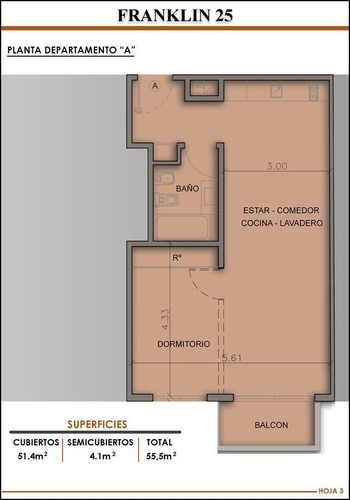 Imagen 9 de 14 de Departamento - Villa Crespo