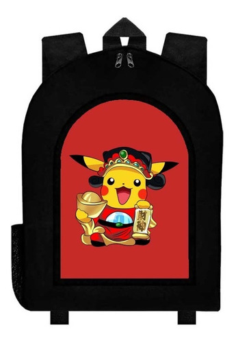 Mochila Negra Pokemon A24