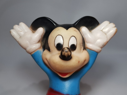Imagen 7 de 8 de Mickey De Goma 1970 Made In China Mag 56544